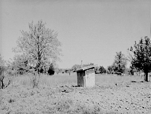 Privy near Greensboro, North Carolina