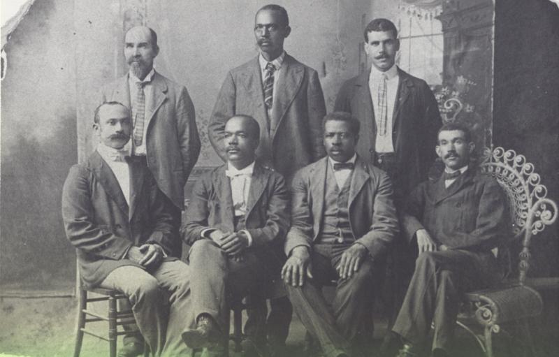 Some of the Founders of Mechanics & Farmers Bank