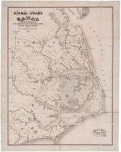 Map of the Dismap Swamp Canal, 1867