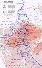 Battle of the Bulge map